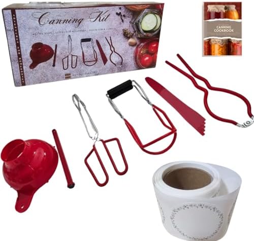 Hill Hjem 9-in-1 Canning Supplies Starter Kit