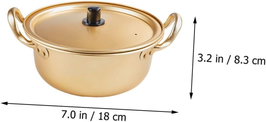 Aluminum Stock Pot Set with Binaural Handles
