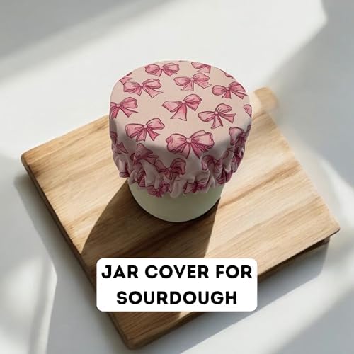 MAYBELLE JOY - Sourdough Reusable Jar Bowl Covers