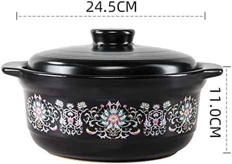 Sturdy Clay Pot for Stew Soup and Rice