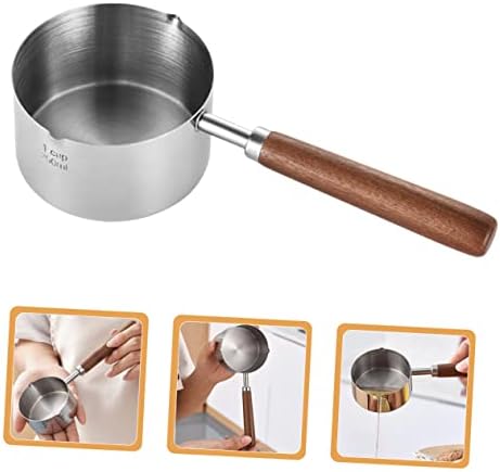 Sturdy Stainless Steel Saucepan with Handle for Kitchen Use