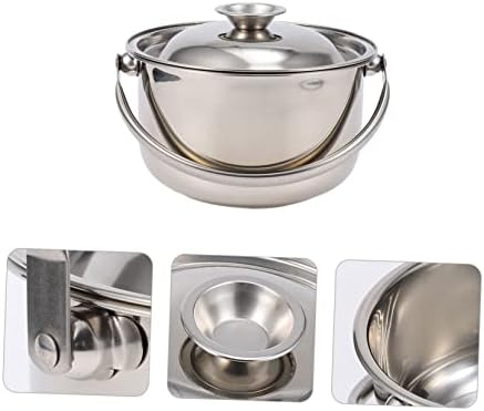 Stainless Steel Noodle Cooking Pot with Handle