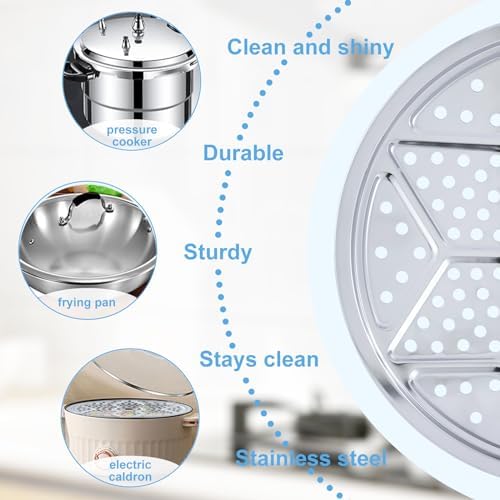 2Pcs Pressure Canner Rack Premium Stainless Steel Canning Racks for Pressure Cooker