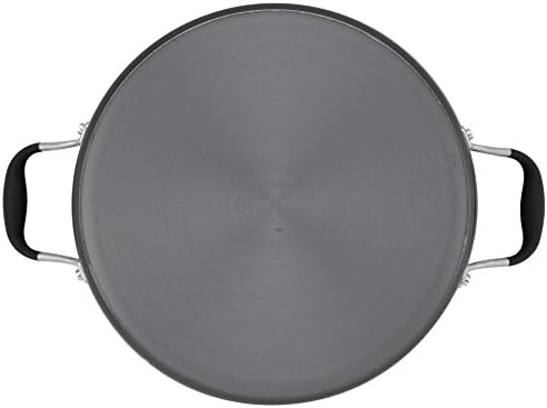 Anolon 75 qt hard-anodized stockpot with lid