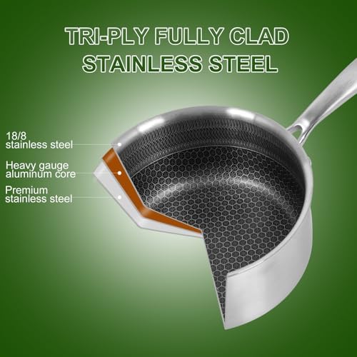 Audanne 20 qt Stainless Steel Saucepan with Steamer