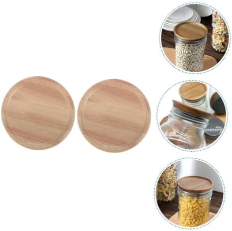 Perfect Silicone Wooden Jar Lids for Airtight Storage