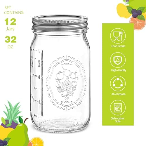 High-Quality Mason Jars for Canning and Preserving