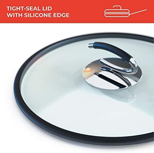 8 Qt Nonstick Italian Made PTFE-Free Induction Compatible