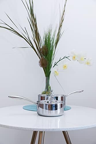 Versatile 15-Quart Heat-Ready Saucepan with Lid Elevate Your Cooking