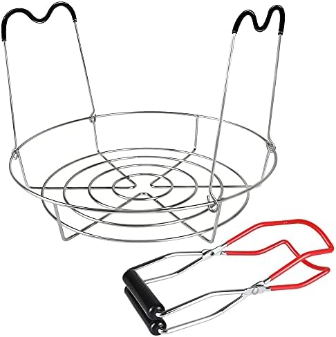 12-inch Stainless Steel Canning Rack Holds 7 Pints or 6 Quarts