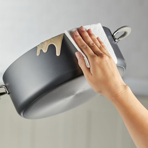 Circulon Elementum Hard Anodized Nonstick Stock Pot Easy to Clean