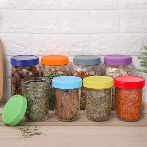 Perfect For Home Use - Wide Mouth Mason Jar Lids