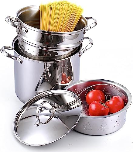 Cooks Standard 12 Quart Stainless Steel Multipot