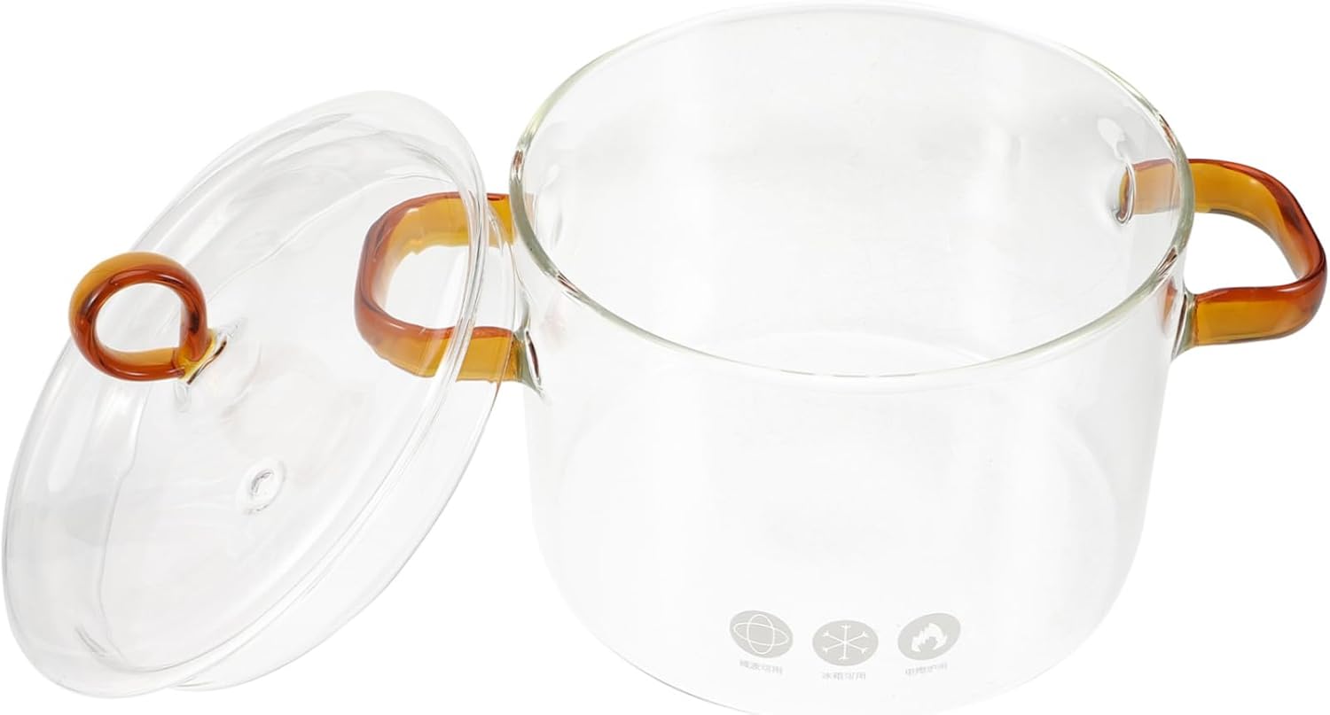 HOLIDYOYO Multipurpose Stovetop Stockpot with Lid and Handles