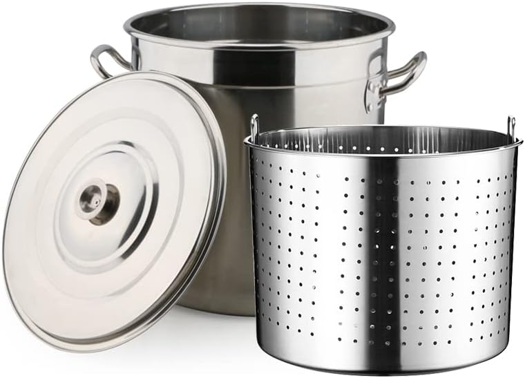 Commercial Stainless Steel Stockpot for Fried Turkey More