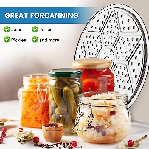 Sturdy 4-Pack Pressure Canner Rack