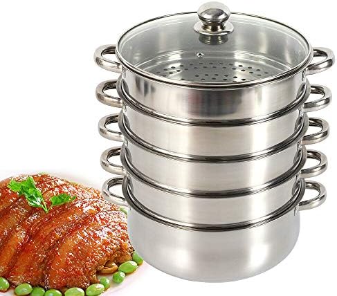 Kangten 5-Tier Multi-Purpose Stock Pot and Steamer Pot