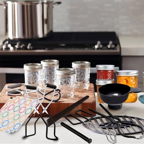 JavaScript rust-proof stainless steel canning starter kit for quick easy preserving