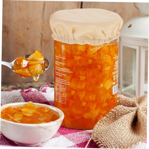 MOLUCKFU 4PCS Sourdough Jar Lids 6-75cm Diameter