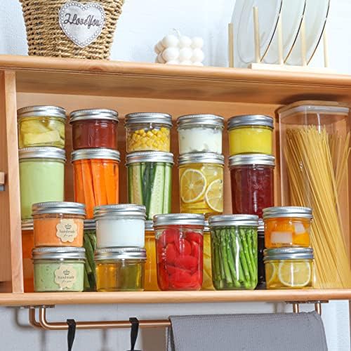 Vivid Jar with Sealed Lids for Canning DIY Projects