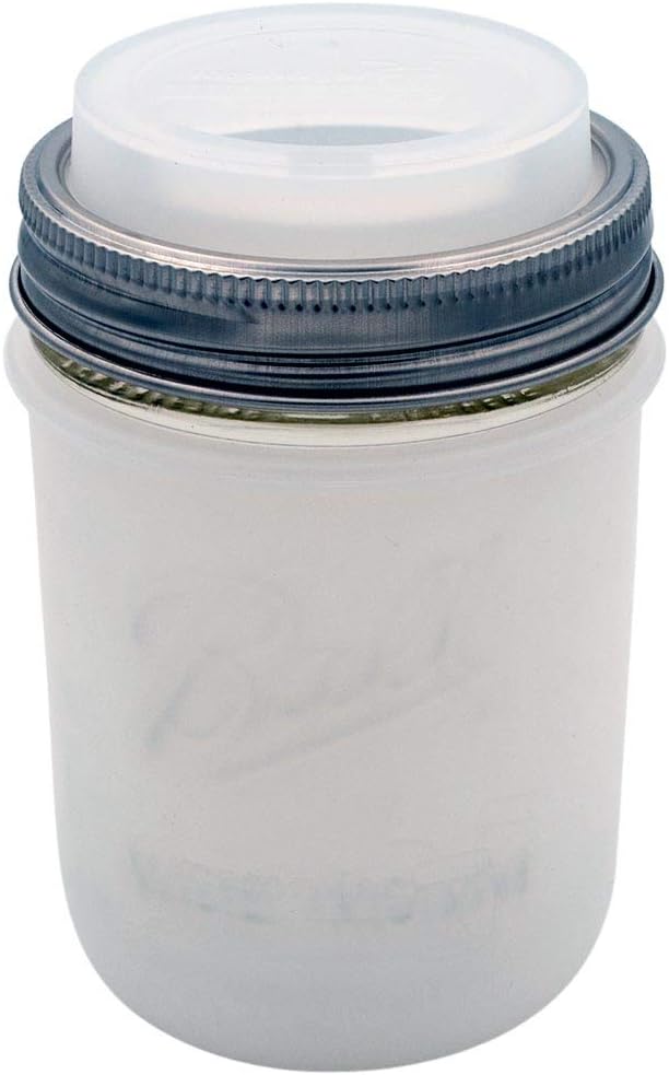 Stylish Silicone Drinking Lids for Wide Mouth Mason Jars