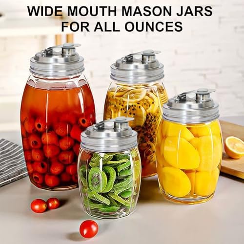 Endless Uses Leak-Proof Mason Jar Lids