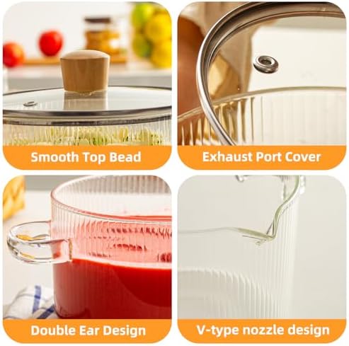 Kemorela 2-Piece Heat-Resistant Cookware Set