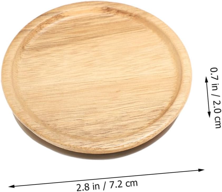 2-Piece Set Sealed Wooden lids Mason Jars Preserve Food