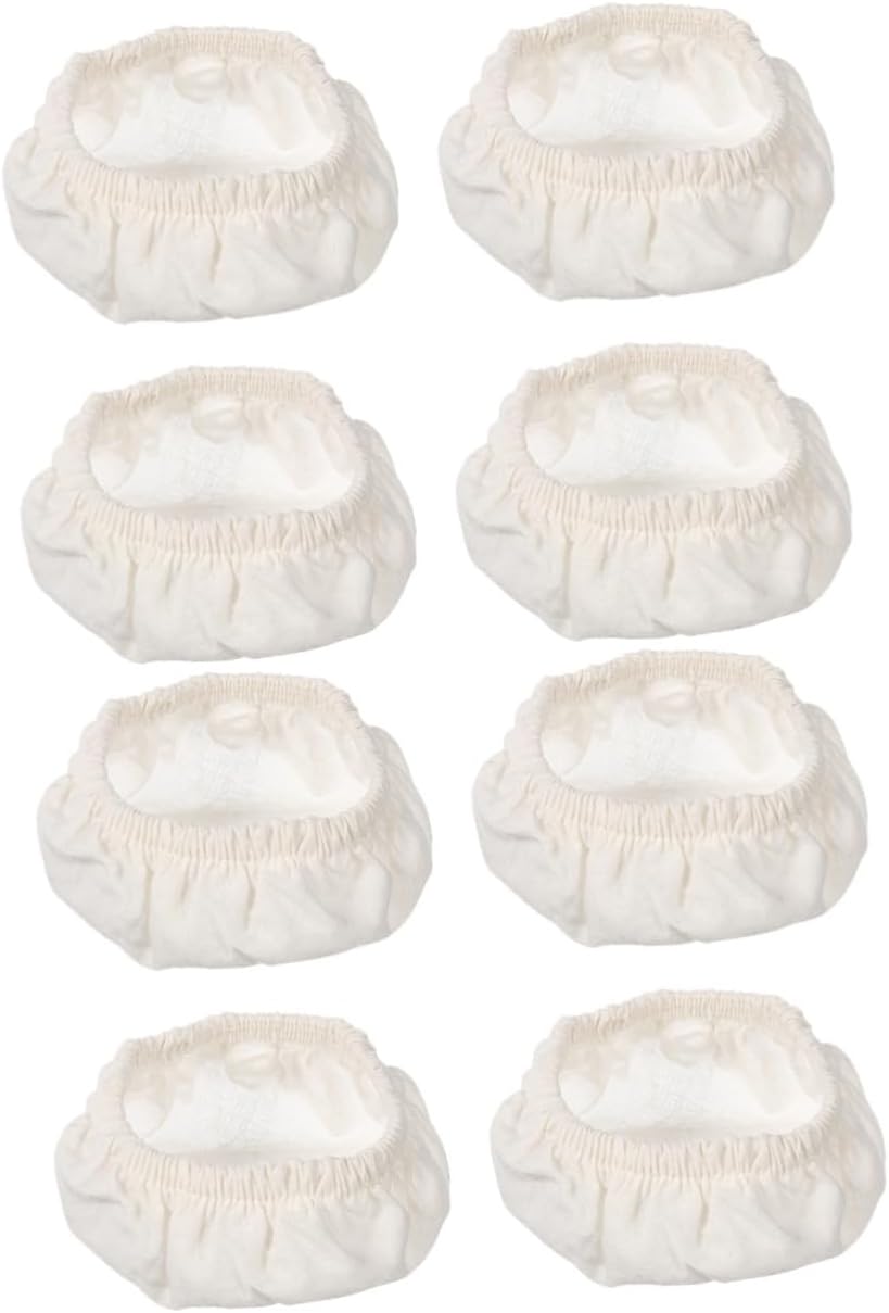 Canning Jar Covers protect freshness 8 Pcs Beige Cotton lids