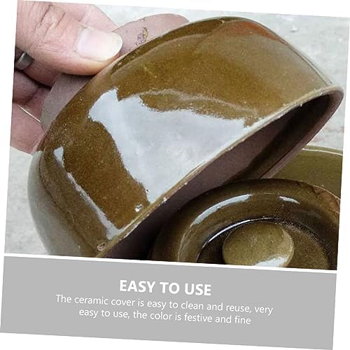 Reusable Ceramic Jar Lid for Pickles Fermenting