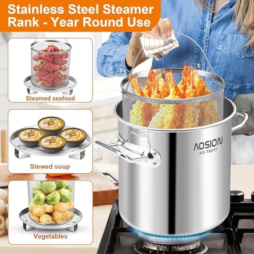 Stainless Steel Stockpot for Cooking