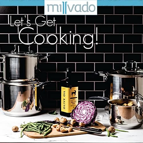 Millvado 20 Quart Stock Pot