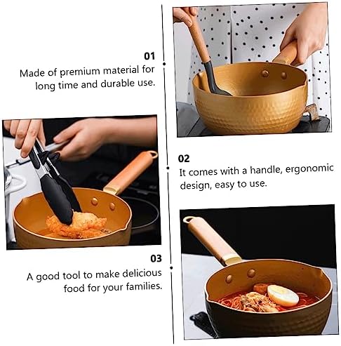 ABOOFAN 18cm Non-Stick Milk Pan for Efficient and Quick Cooking