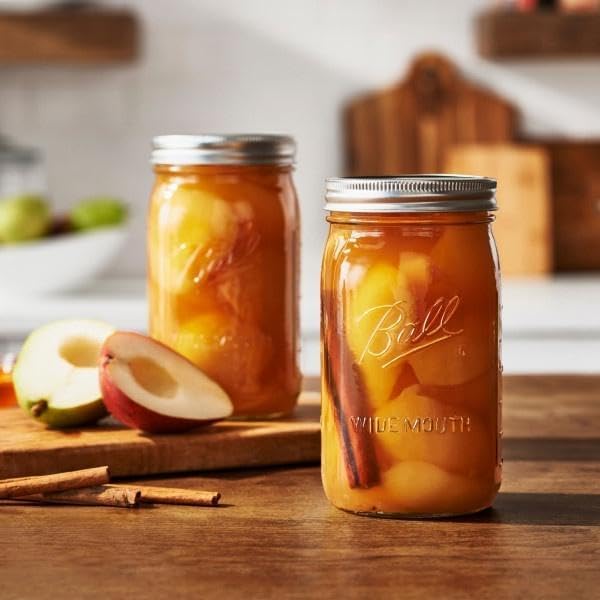 12-Piece Wide Mouth Quart Jar Case