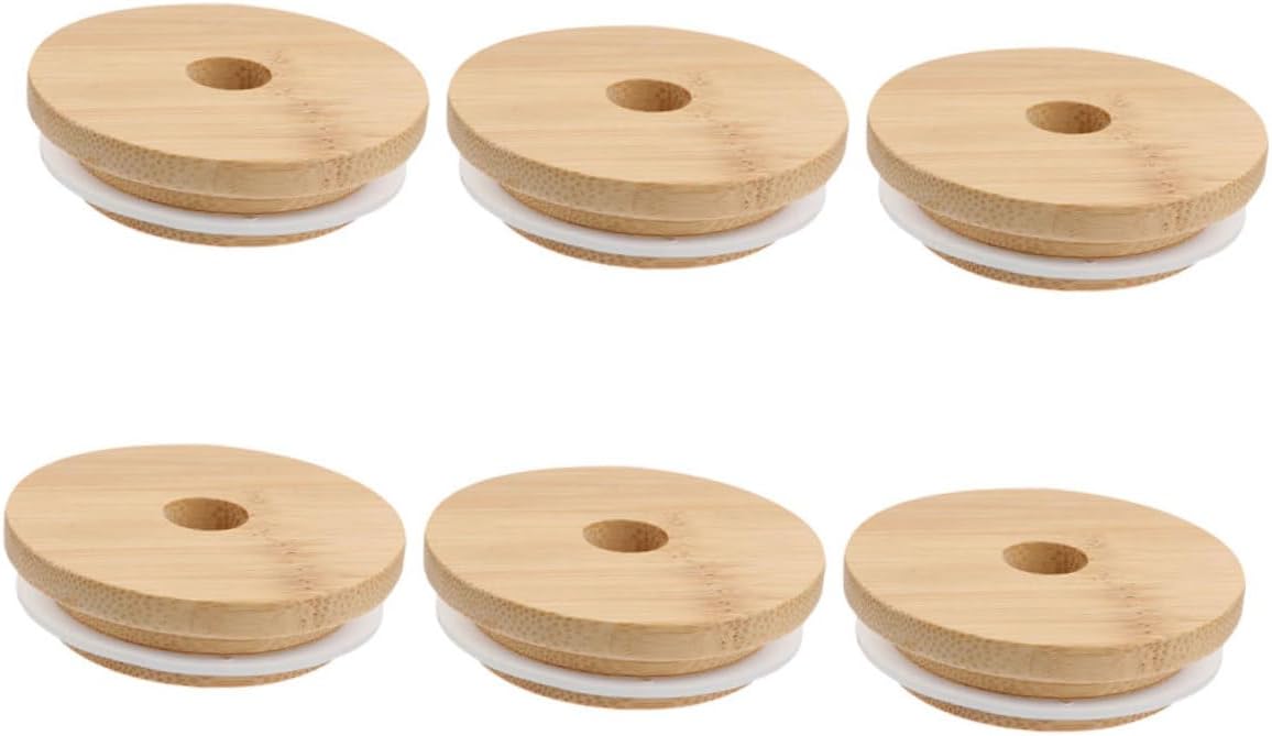 6-Piece Mason Jar Lids Set