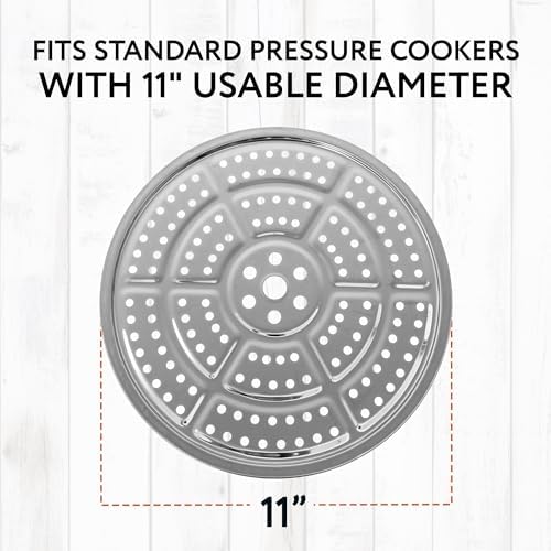 2-Pack Stainless Steel Canning Rack for Pressure Cookers