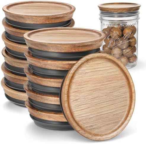 Reusable Storage Lids for Mason Jars Silicone seal Airtight