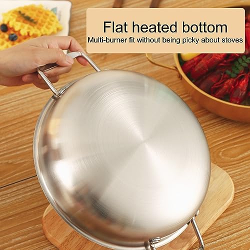 Korean Ramen Noodle Pot - Stainless Steel Multi-Purpose Stockpot