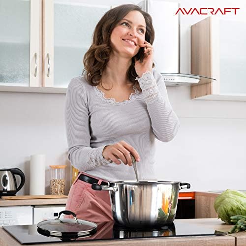 AVACraft 1810 stainless steel Dutch Oven with Lid