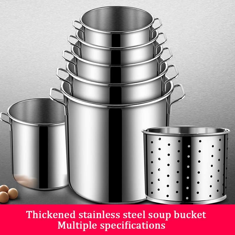AIZYR Multi-Pot Set with 27Qt 45Qt 63Qt stainless steel stock pot