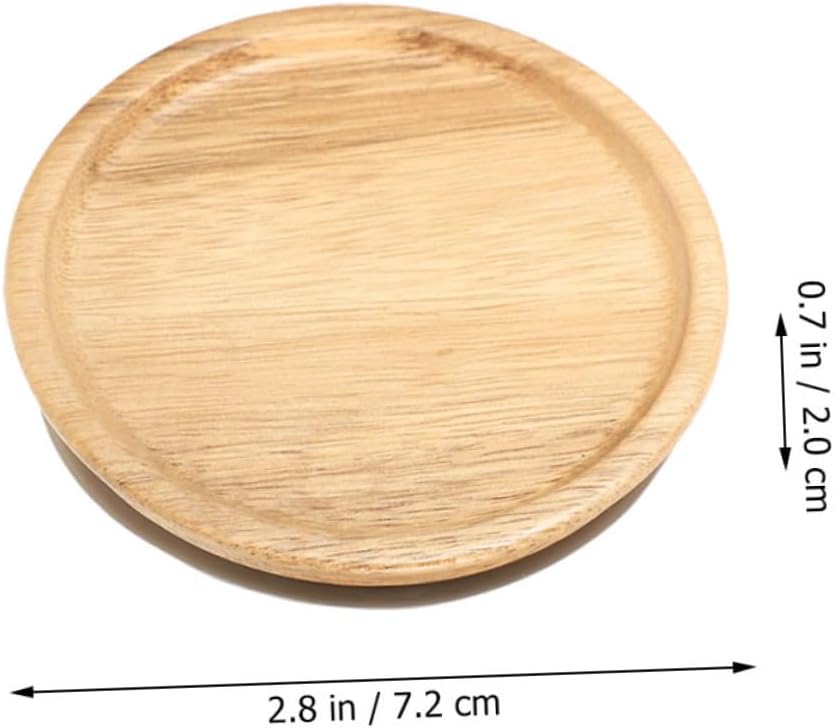 STOBAZA 2 Wooden Mason Jar Lids