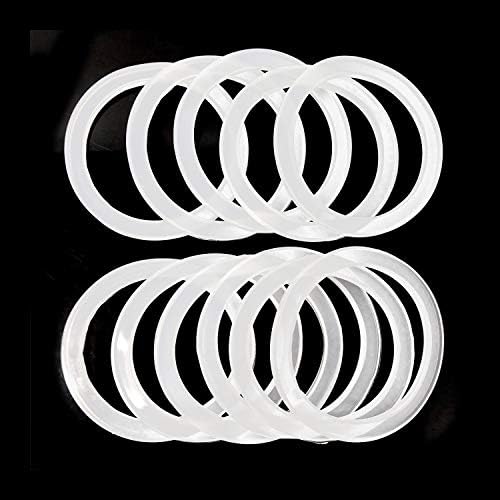 12PCS Leak-Proof Silicone seal rings for Mason Jars