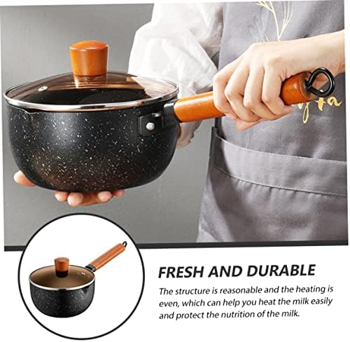 Garneck Snow Pan Non Pots Milk Warmer Pot