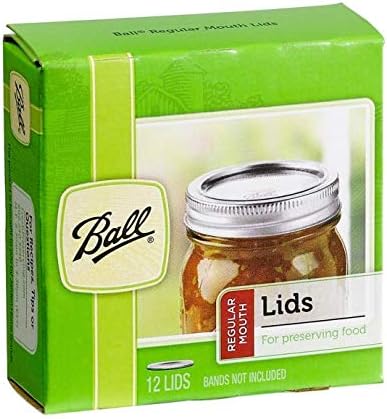 Ball Regular Mouth Lids for Canning 72-Lid Set BPA-Free