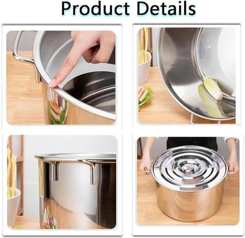 UNbit 5-Hole Stockpot with Divider Colander and Strainer