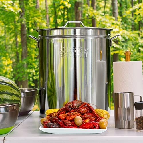 Chefs Secret 82 Quart Stainless Steel Stockpot