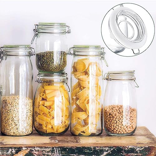 ZukoCert 8-Piece Silicone Jar Gasket Set