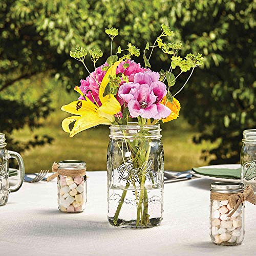 Ball 32-Ounce Quart Mason Jars with Lids and Bands 2 Pack