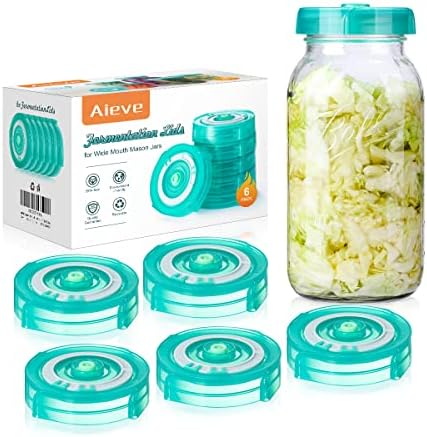 AIEVE 6-Piece Fermentation Lids Set