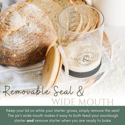 Sourdough Starter Jar Proper Bread Prep